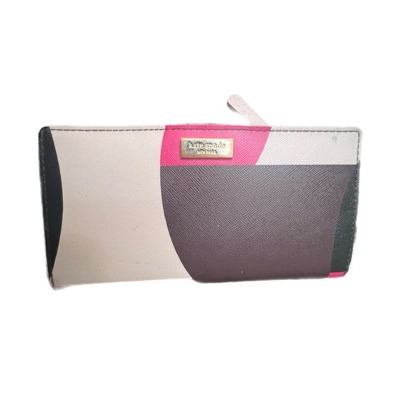 Kate Spade New York Laurel Way Geo Spotlight Stacy Wallet as is - Picture 1 of 4